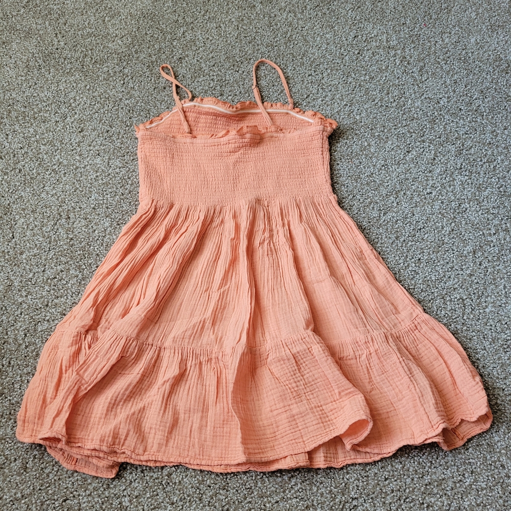 Anthropologie Flowy Coral Womens Blouse Top Size Medium - Picture 11 of 16